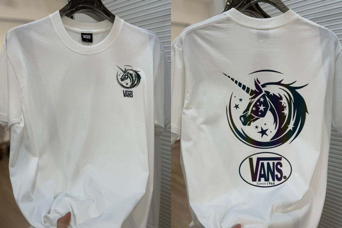 Vans Off The Wall '66 White Graphic T-Shirt view