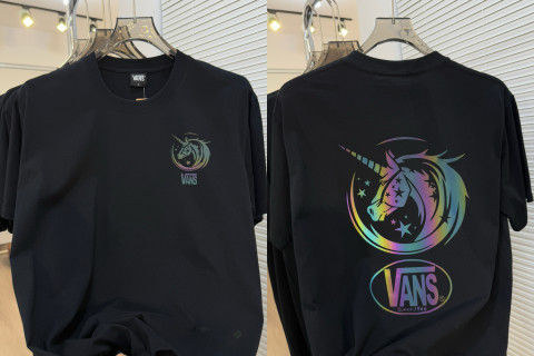 Vans Off The Wall '66 White Graphic T-Shirt view 6