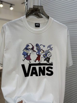 Vans Off The Wall '66 White Graphic T-Shirt view 7