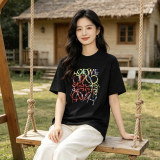 Loewe Graphic Logo Black T-Shirt view 3