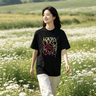 Loewe Graphic Logo Black T-Shirt view 4