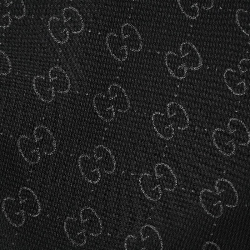 Gucci GG Monogram Black Shorts view