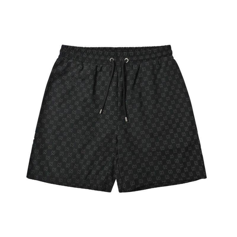 Gucci GG Monogram Black Shorts view