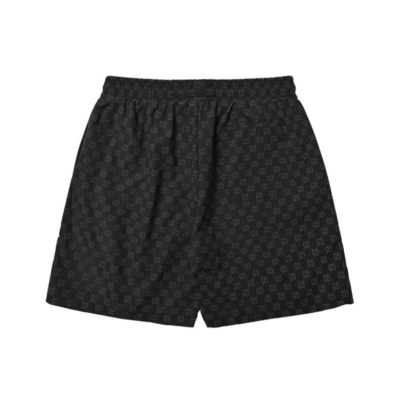 Gucci GG Monogram Black Shorts view