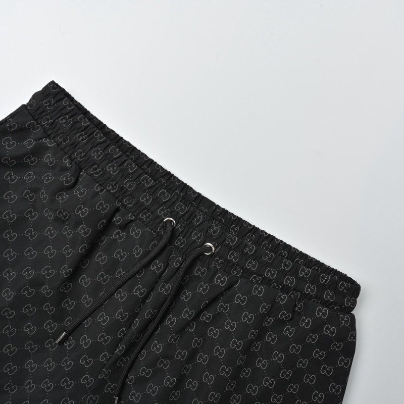 Gucci GG Monogram Black Shorts view