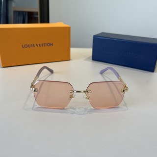 Louis Vuitton Square Frameless Sunglasses Pink view 2