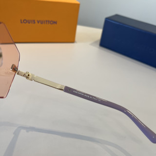 Louis Vuitton Square Frameless Sunglasses Pink view 4