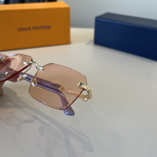 Louis Vuitton Square Frameless Sunglasses Pink view 8