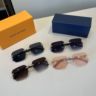 Louis Vuitton Square Frameless Sunglasses Pink view 10