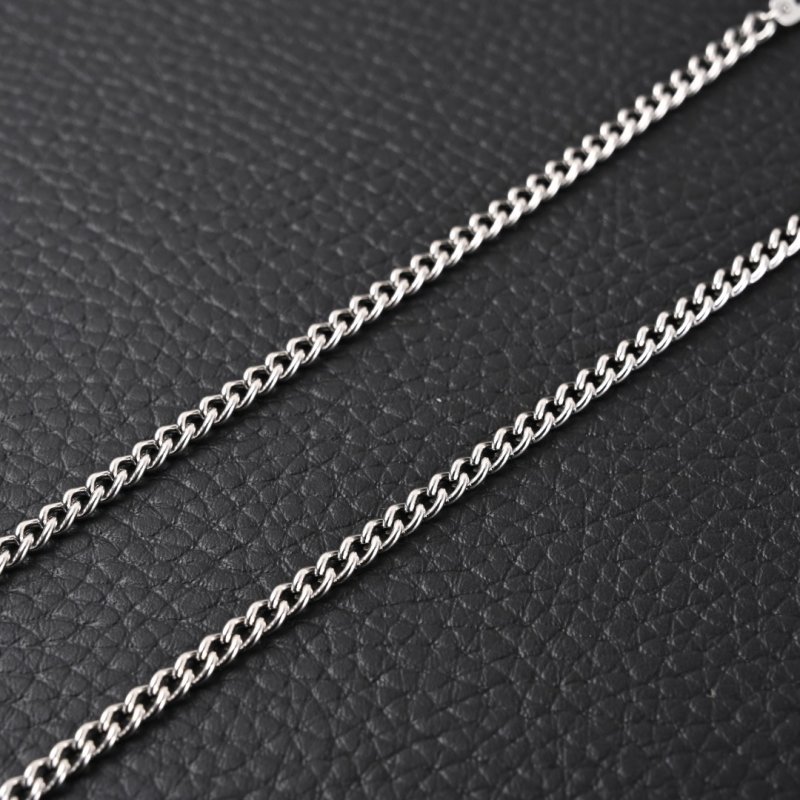 Louis Vuitton LV Dove Letter Charm Necklace Silver view