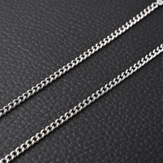 Louis Vuitton LV Dove Letter Charm Necklace Silver view 6