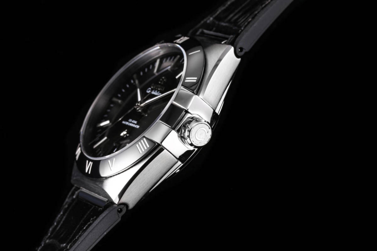 Omega Constellation 41MM Black Dial Ceramic Bezel Watch view
