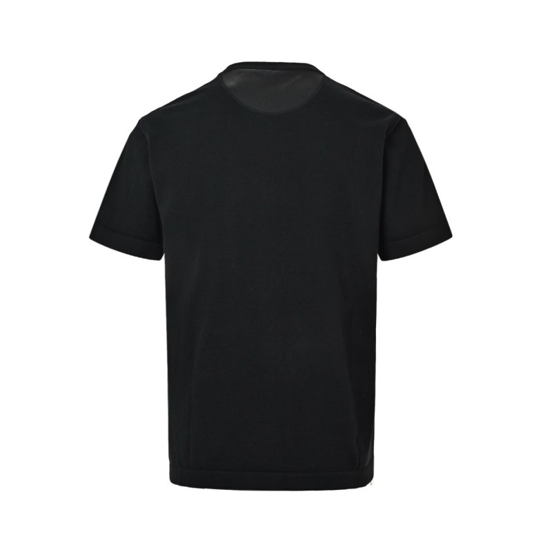 Black Pocket Crewneck T-Shirt view