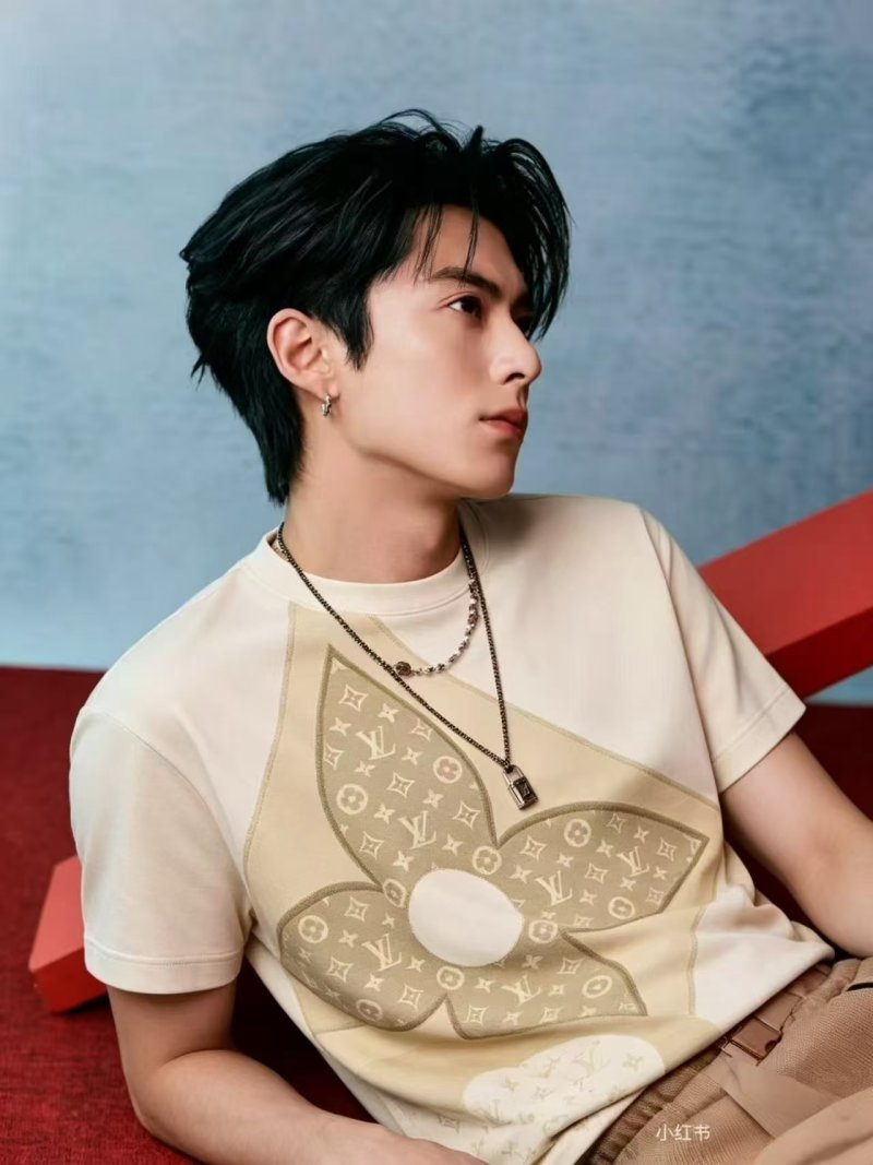 Louis Vuitton Monogram Logo Cream T-Shirt view