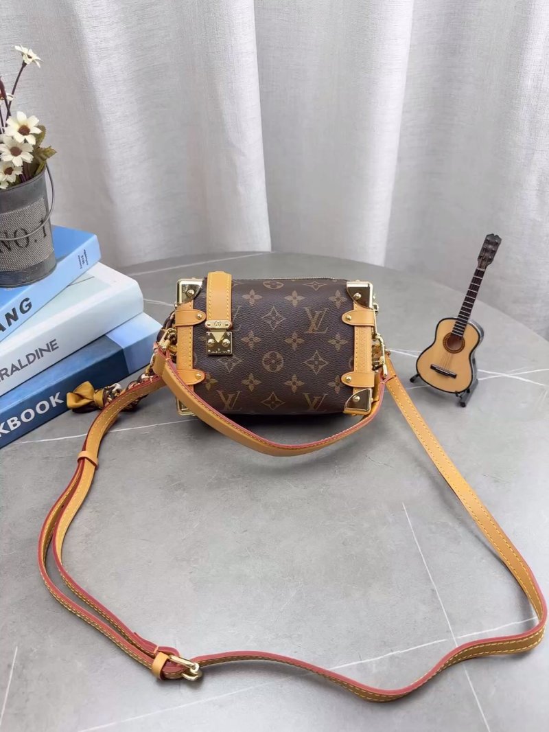 Louis Vuitton Monogram Crafty Crossbody Bag Brown