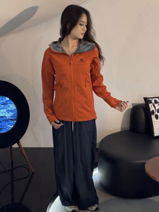 Kailas M8 Oxide Orange Soft Shell Jacket view 8