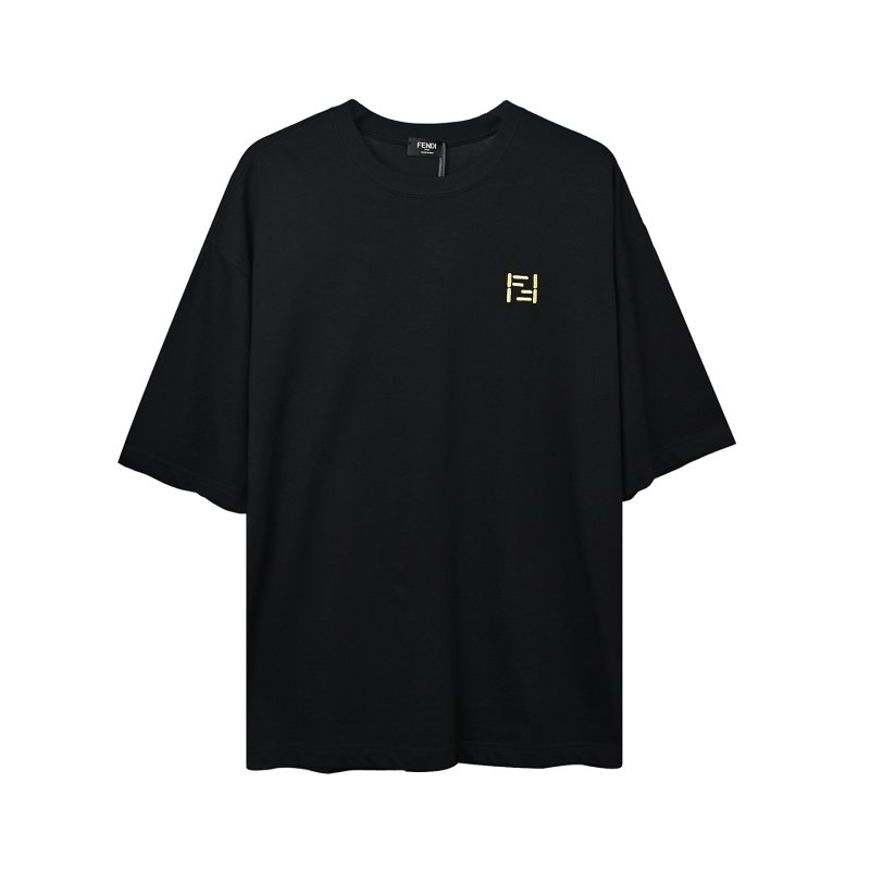 Fendi FF Logo Black T-Shirt view