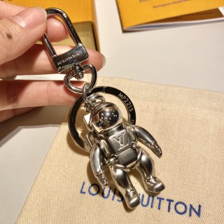 Louis Vuitton Astronaut Spaceman Keychain Charm Silver view 1