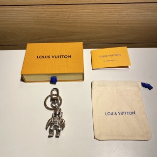 Louis Vuitton Astronaut Spaceman Keychain Charm Silver view 2