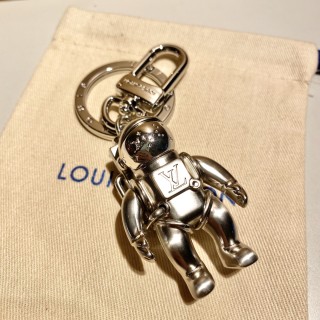 Louis Vuitton Astronaut Spaceman Keychain Charm Silver view 3