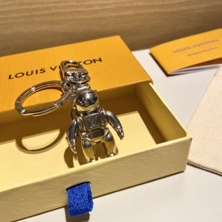 Louis Vuitton Astronaut Spaceman Keychain Charm Silver view 4