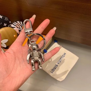 Louis Vuitton Astronaut Spaceman Keychain Charm Silver view 9