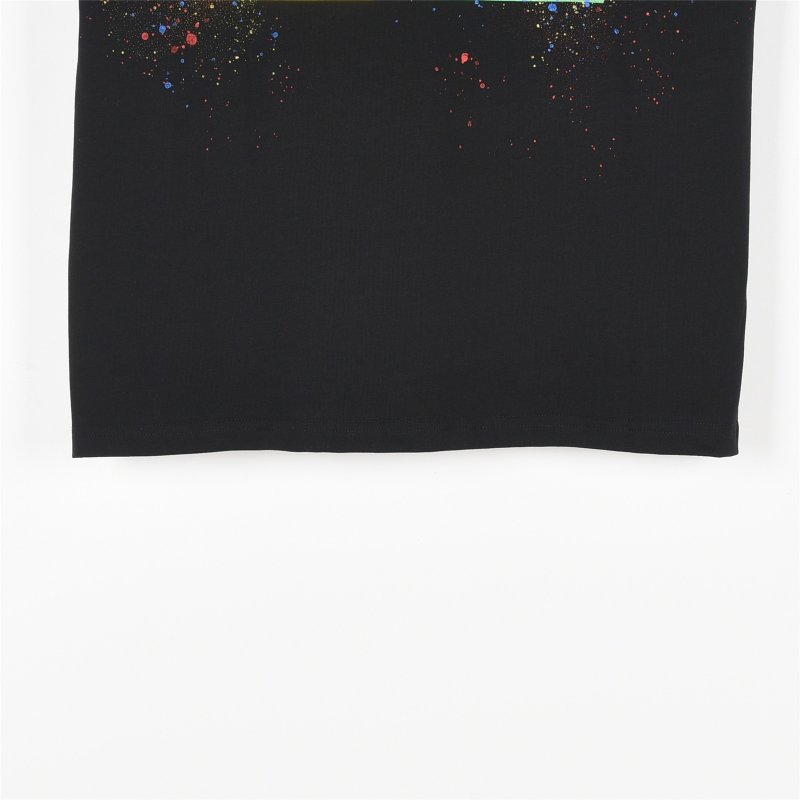 Givenchy Black Colorblock Logo T-Shirt view
