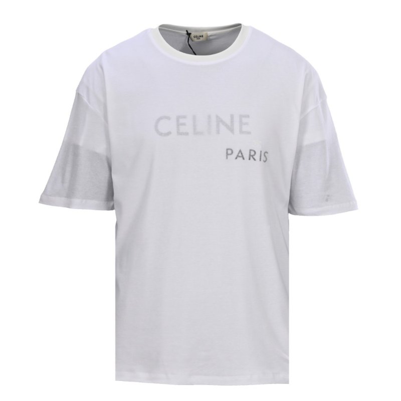 Celine Paris Cream Short Sleeve T-Shirt view