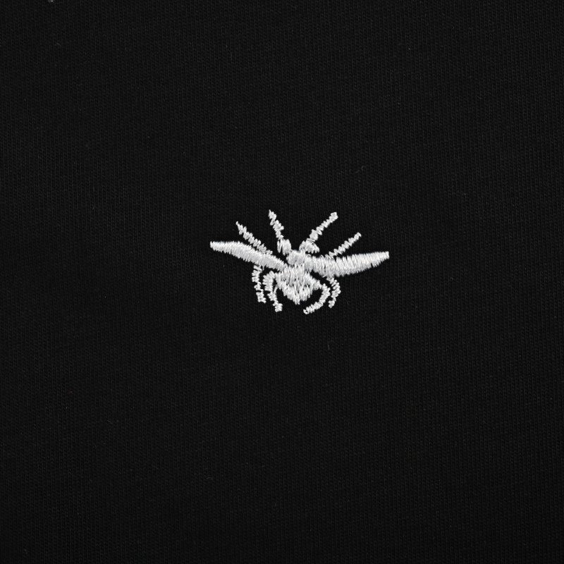 Black Classic Short Sleeve T-Shirt with Small Logo view