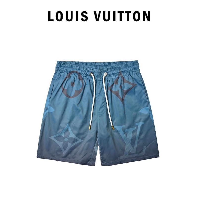 Louis Vuitton Monogram Gradient Blue Swim Shorts view