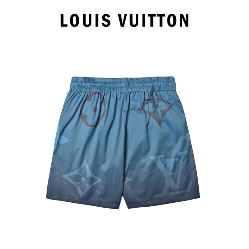 Louis Vuitton Monogram Gradient Blue Swim Shorts view