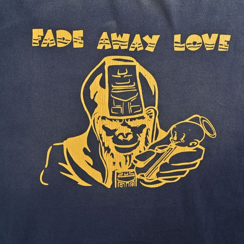 Navy Graphic Print Short Sleeve T-Shirt with Yellow Logo view