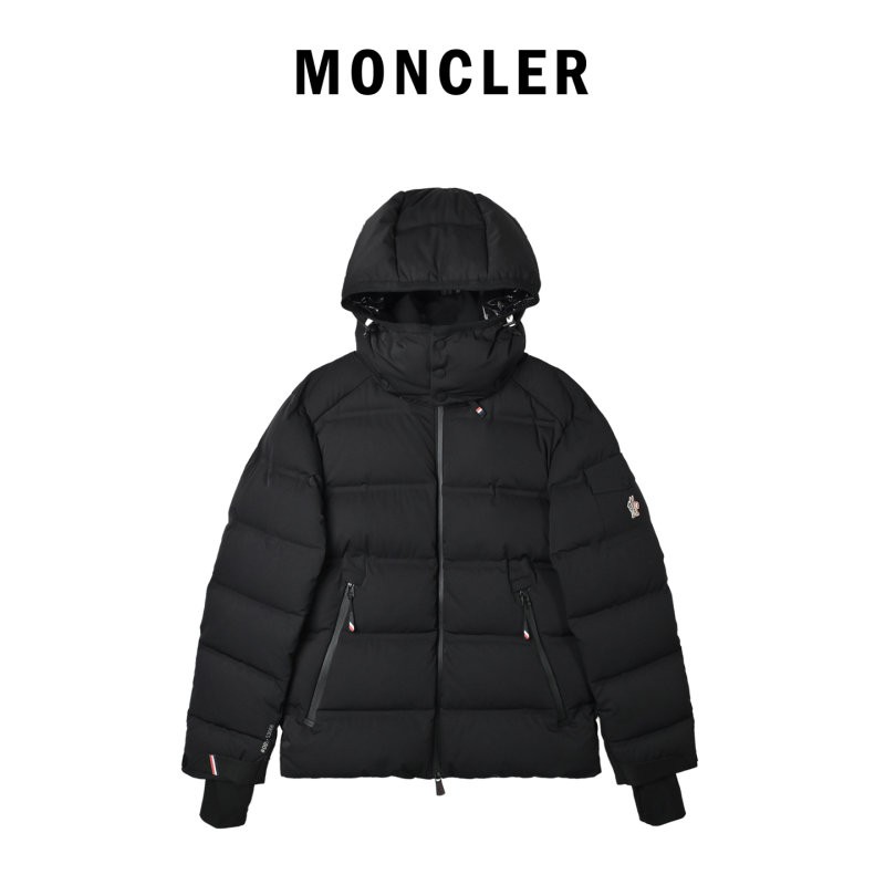 Moncler Black Puffer Down Jacket view