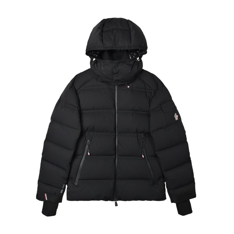Moncler Black Puffer Down Jacket view