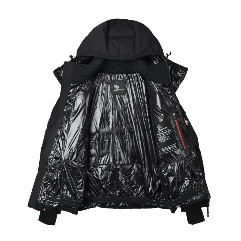 Moncler Black Puffer Down Jacket view