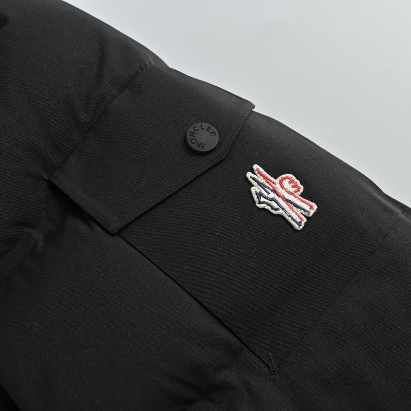 Moncler Black Puffer Down Jacket view