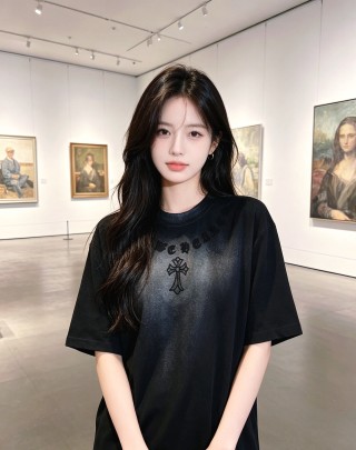 Givenchy Cross Logo Black T-Shirt view 2