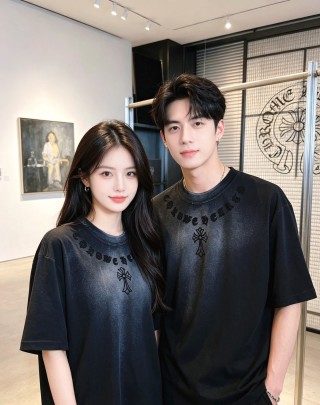 Givenchy Cross Logo Black T-Shirt view 8