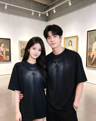 Givenchy Cross Logo Black T-Shirt view 9