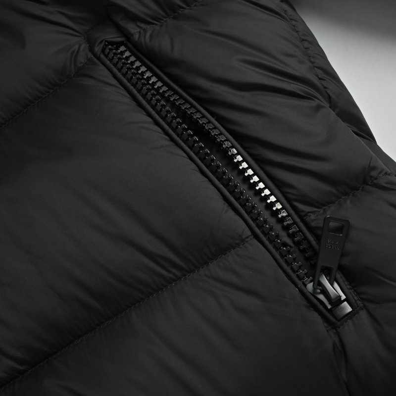 Prada Black Quilted Puffer Down Jacket view
