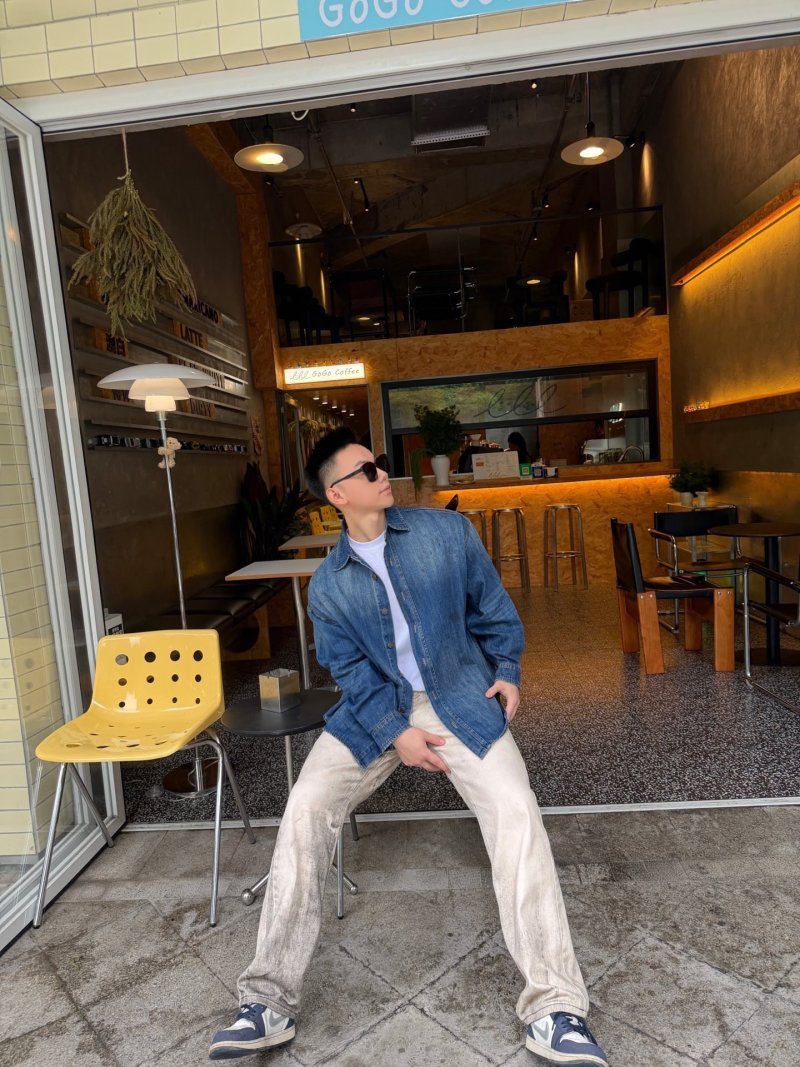 Classic Denim Shirt Jacket - Medium Blue