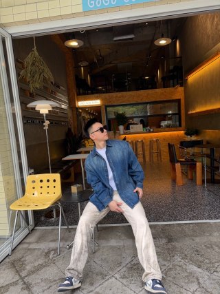 Classic Denim Shirt Jacket - Medium Blue view 8