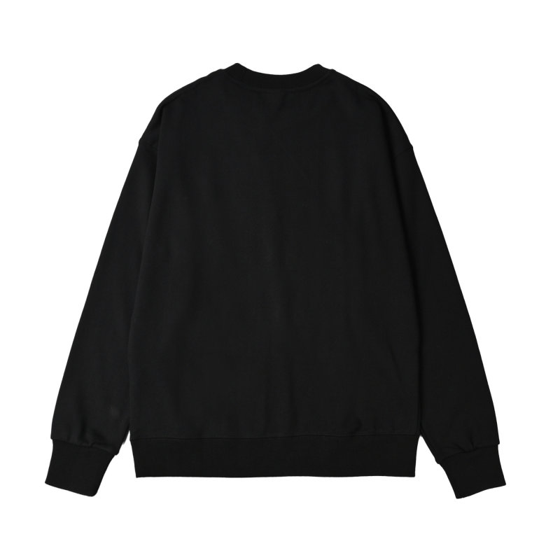 Balenciaga Black Logo Crewneck Sweatshirt view