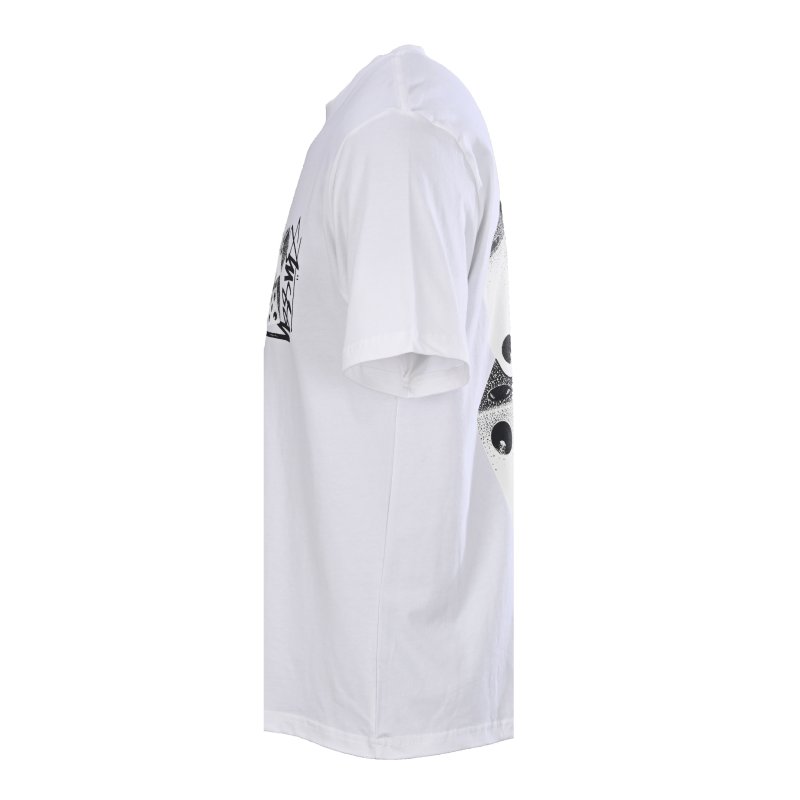 Oversized Graphic Print Short Sleeve T-Shirt - Lavender view