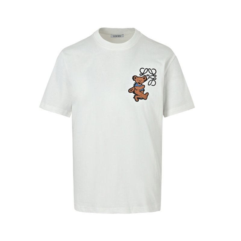 Loewe Teddy Bear Logo White T-Shirt view