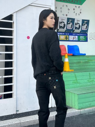 Black Premium Straight Leg Jeans view 6