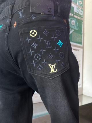 Black Premium Straight Leg Jeans view 8