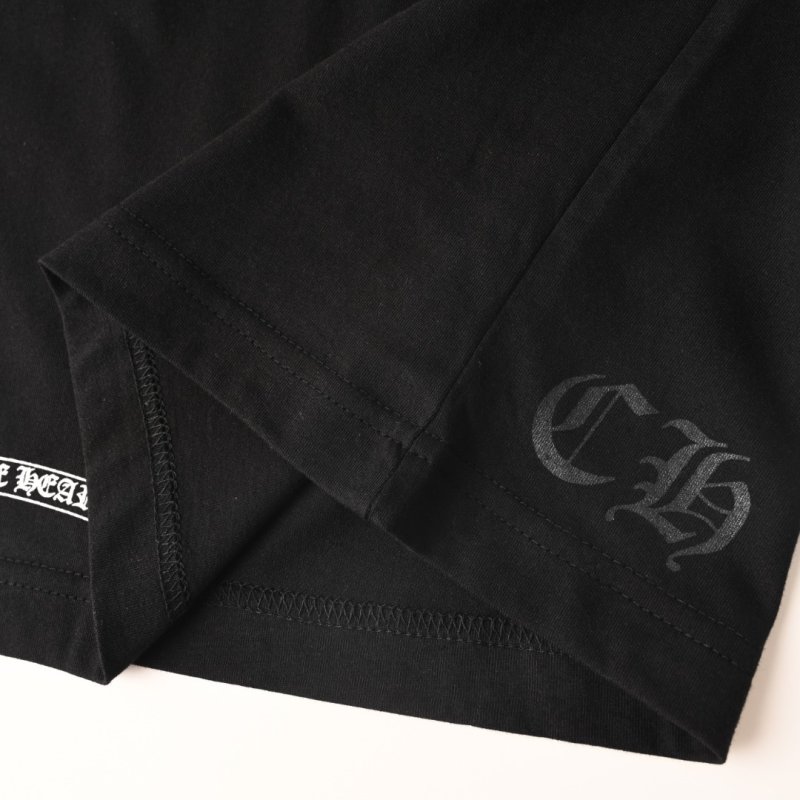 Chrome Hearts Black Gothic Logo T-Shirt view