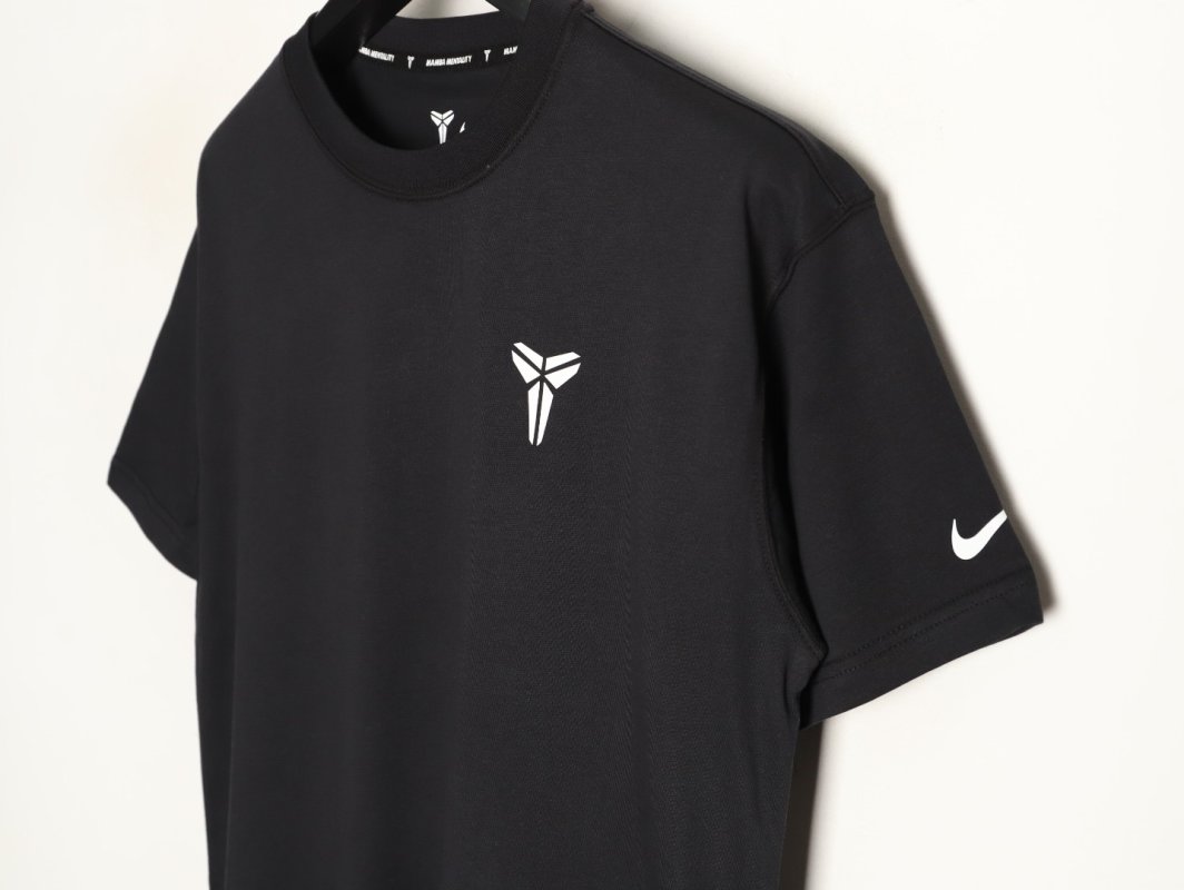 Nike Swoosh Black Short Sleeve T-Shirt view