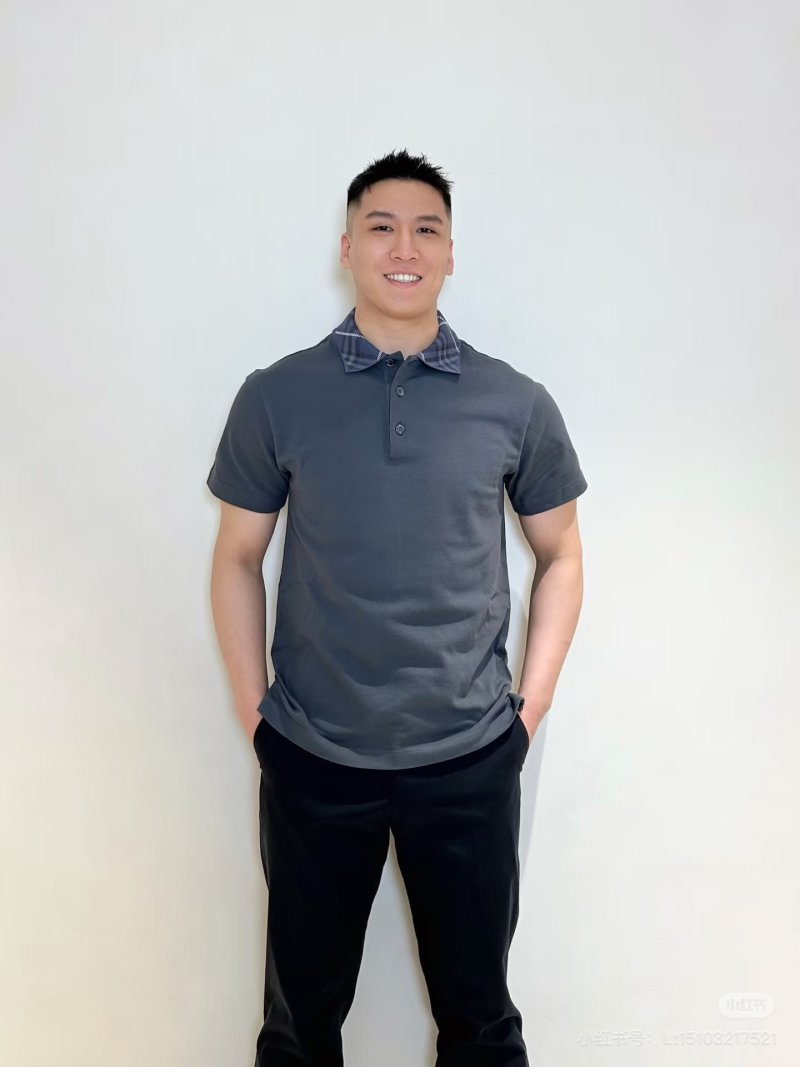 Classic Charcoal Short Sleeve Polo Shirt